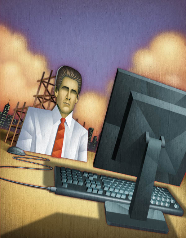 Conceptual-Identity Fraud Illustration