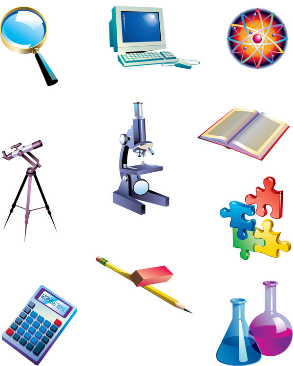 Icons-Educational Tools Illustration