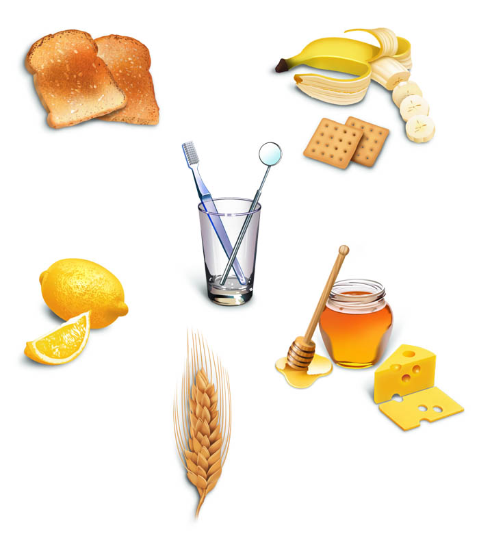 Realism-Eating For Relief Illustration